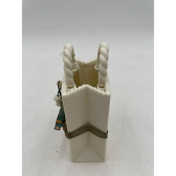 Simply Said Handcrafted Porcelain Mini Gift Bag Vase Peggy Jo Ackley 2003 - Picture 5 of 9
